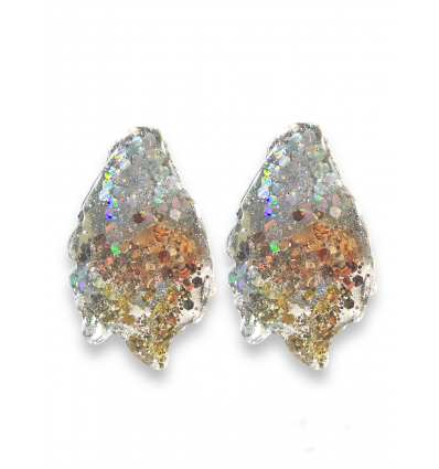 FOGLIA CRYSTAL TRE COLORI